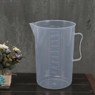 包邮塑料量杯2000ml1000ml500ml250ml100ml100ml50ml 7件套带把杯