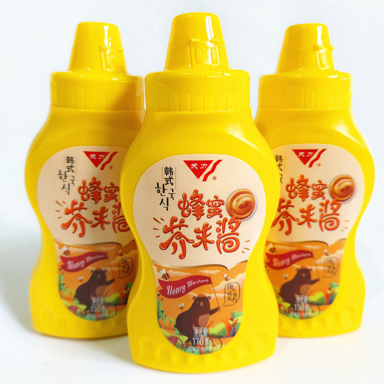 天力韩式蜂蜜芥末酱170克g瓶辣根青芥辣热狗汉堡沙拉三明治蘸酱料使用感如何?
