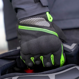 图阿雷格摩托车骑士手套透气机车赛车骑行装备防护可触屏春夏男