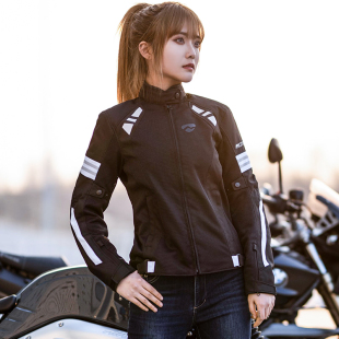 motoboy摩托车骑行服女机车骑行装备秋季防摔衣女装防摔防护机车