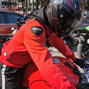 美国潮牌Blauer摩托车骑行服男布莱尔杜卡迪机车服装备防摔车服女