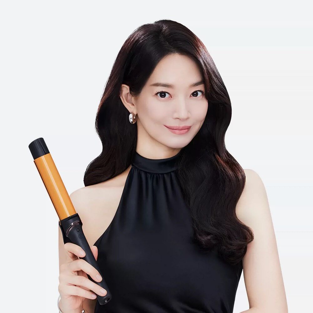 Glampalm黑钻涂层卷发棒GP628大波浪造型器持久定型不伤发美发器