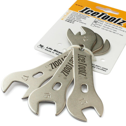 대만 ICETOOLZ 허브 분해 특수 도구 얇은 렌치 3개 세트 6개 크기