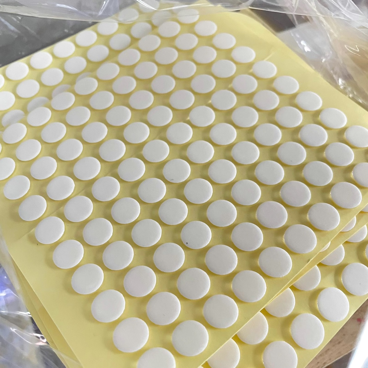 （1cm）透明圆形亚克力双面胶无痕点纳米胶贴婚庆气球装饰圆点胶