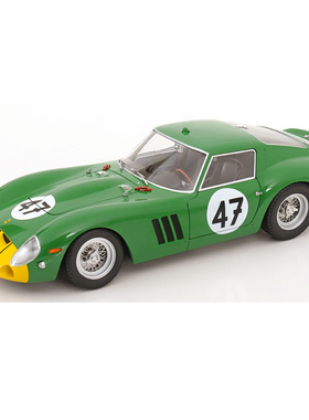 KK 1/12 法拉利 Ferrari 250 GTO 47号 1962 绿色 合金汽车模型