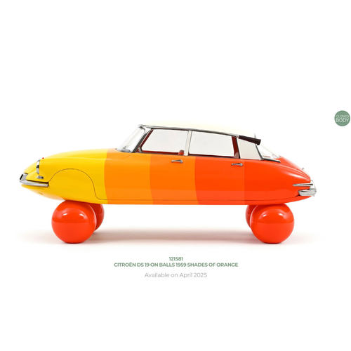 NOREV 1/12 雪铁龙Citroën DS 19 on balls 1959 合金汽车模型