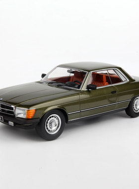 KK 1/18 奔驰 Mercedes 450 SLC  1973 绿色 合金汽车模型