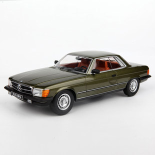 KK 1/18 奔驰 Mercedes 450 SLC  1973 绿色 合金汽车模型