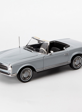 NOREV 1/18 奔驰 MERCEDESBENZ 230 SL1963 合金模型 灰色