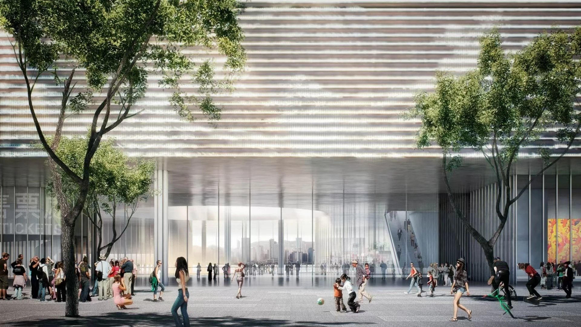 【Herzog & de Meuron】香港西九文化区·M+博物馆丨高清效果图