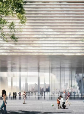 【Herzog & de Meuron】香港西九文化区·M+博物馆丨高清效果图