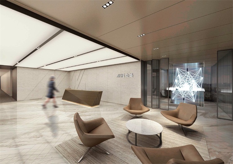 JY4801-Gensler-某集团总部办公楼办公室CAD施工图设计方案图