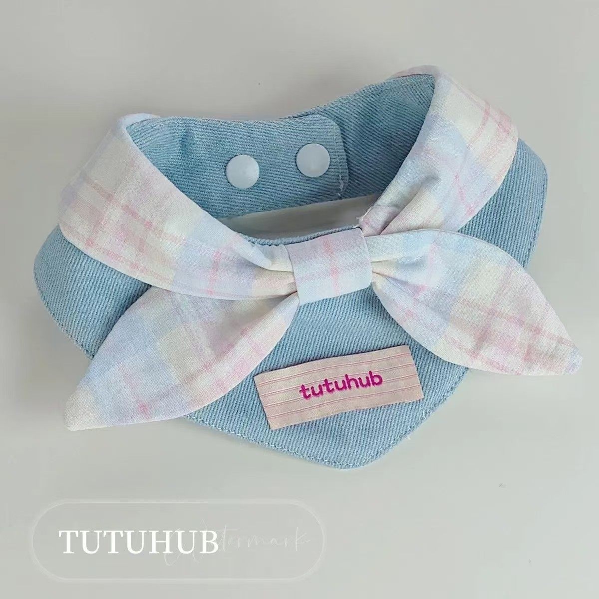 牛仔风宠物口水斤围脖可爱狗狗蝴蝶结项圈猫咪围脖口水巾装饰,宠物/宠物食品及用品,围巾/口水巾,淘宝优惠券,粉丝福利购,淘宝优惠卷