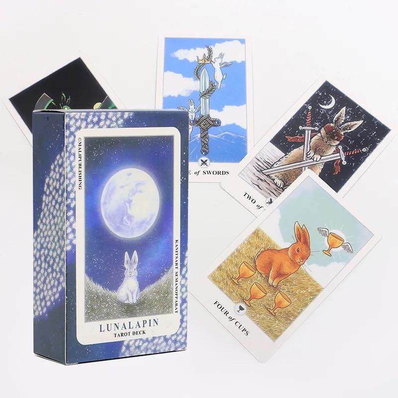 可爱月下兔子塔牌罗 桌游卡牌 Lunalapin Rabbit Tarot 现货