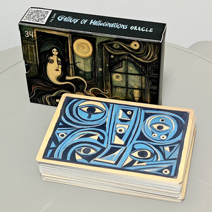 幻觉画廊神谕卡Gallery of Hallucinations Oracle邪月系列暗黑系