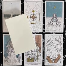 Tempest tarot Deck 暴风雨卡牌 10.3x6cm 桌游卡牌游戏 78张