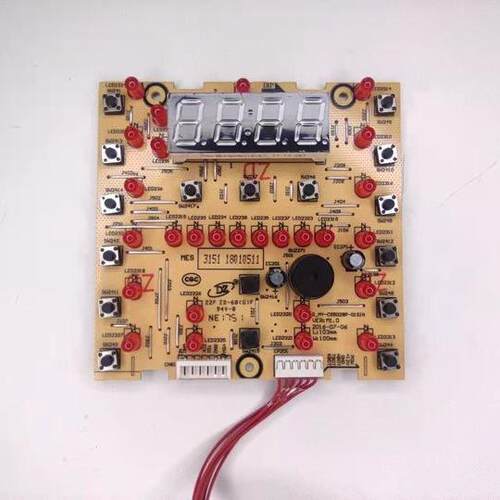 适用美的电压力锅配件MY-CS5028P-01SIN显示板控制板按键板6线12V