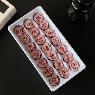 永生花盒装玫瑰花熊材料包diy独角兽玻璃罩车挂国产促销b级玫瑰
