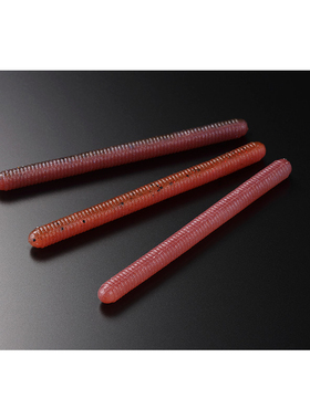 Jackall路亚软饵蚯蚓魔术直尾YAMMY500高比重面条虫无铅竞技鲈钓