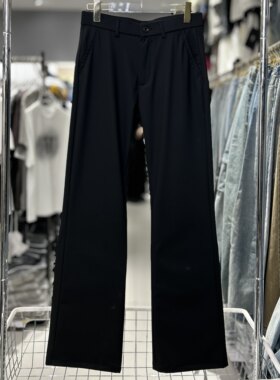 CYC潮牌2026夏季新款微喇西裤通勤百搭休闲风百搭显瘦男士裤子723