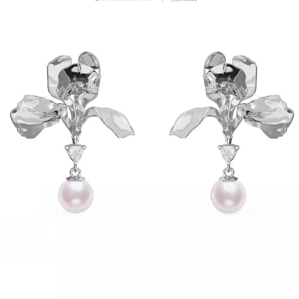 美颂之光田曦薇同款珍珠耳环精致