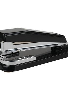 得力0414机订机机头可旋转省42893书力订书器中缝订书大办号加厚