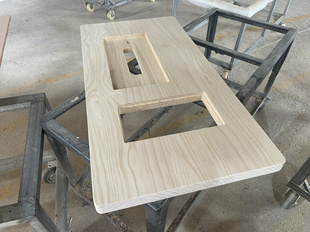 木板定制台面板吧台板榆木板置物隔板现货松木板长方形实木桌面板