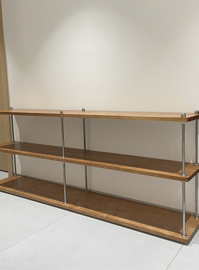 置物架落地多层收纳架子简易书架铁艺客厅储物架展示货架家用