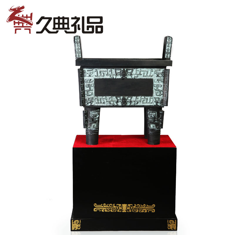 司母戊方鼎乔迁开业会议商务周年纪念活动大型落地铜鼎摆件90cm