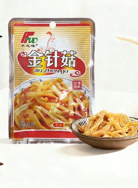 丰之味金针菇60g即食金针菇早餐配粥拌面下饭菜开胃小菜酸菜咸菜