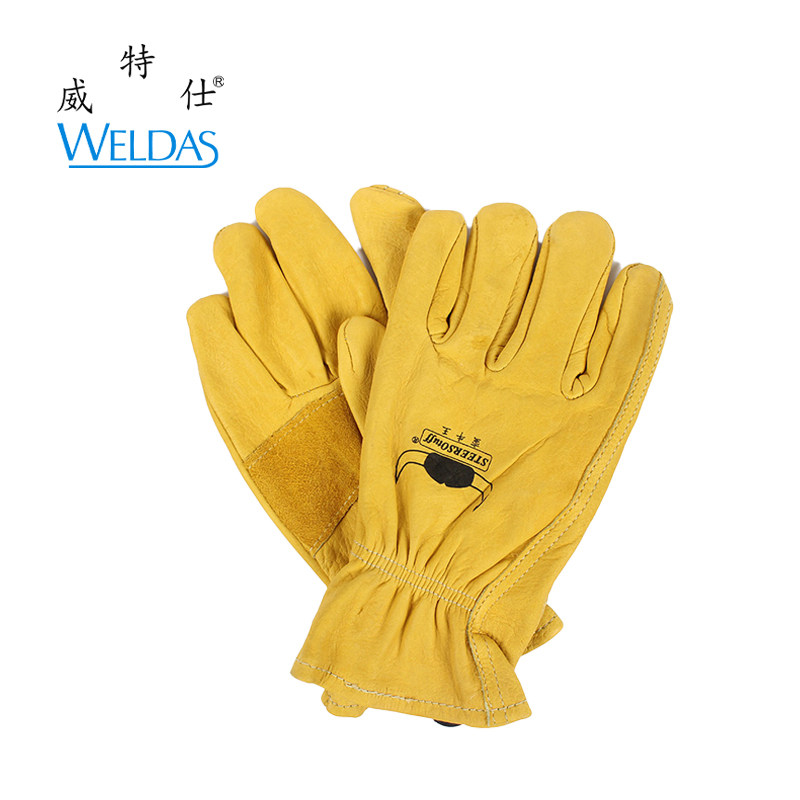 威特仕10-2700电焊手套蛮牛王驾车保暖司机牛皮加厚耐磨防烫劳保