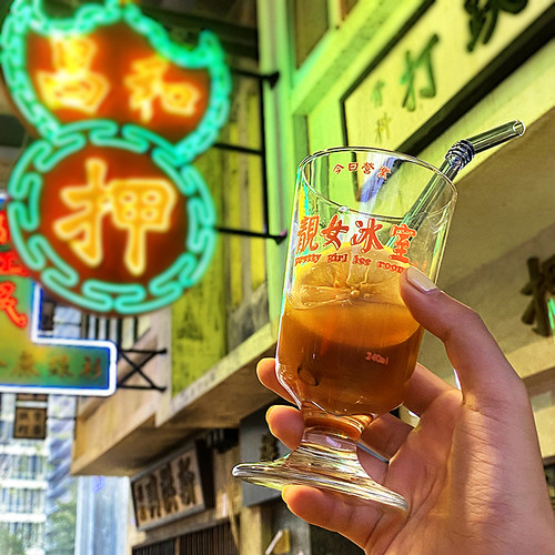 夜光杯通用杯子黄金大劈叉玻璃