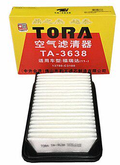 豹王滤清器TA-3638适配11款昌河福瑞达1.0L 空气滤芯/空滤
