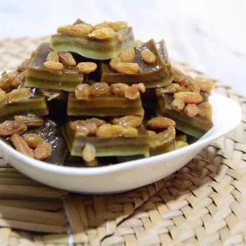 永康特产手艺现做红糖味千层糕