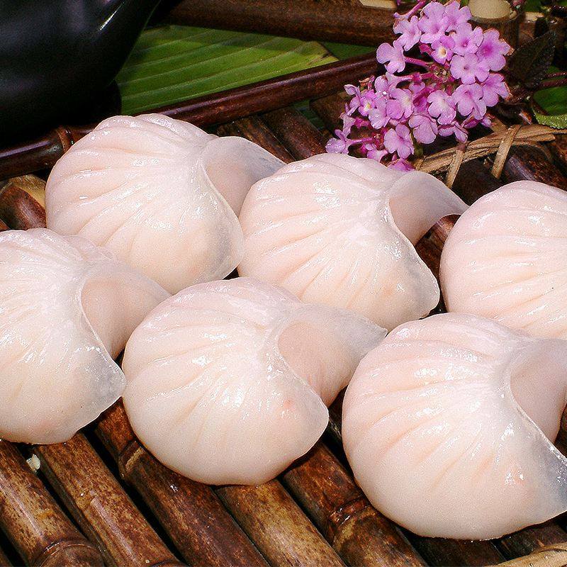 虾饺水晶虾饺包邮20只 广式早茶点心 速冻饺子 虾饺皇港式蒸饺