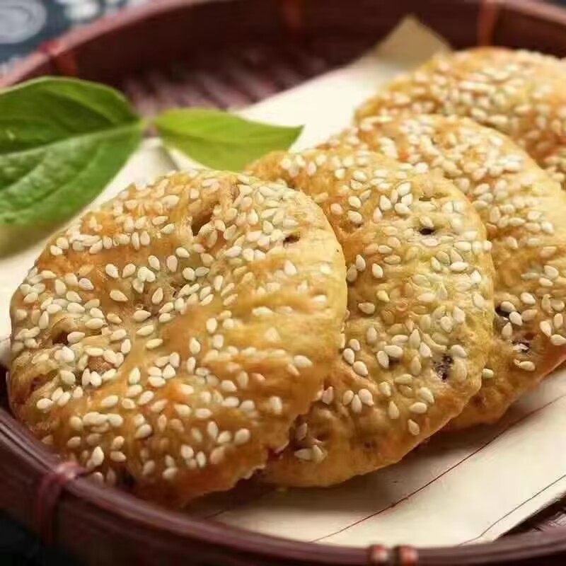 手工薄酥饼传统中式糕点心浙江金华酥饼特产零食小吃休闲食品