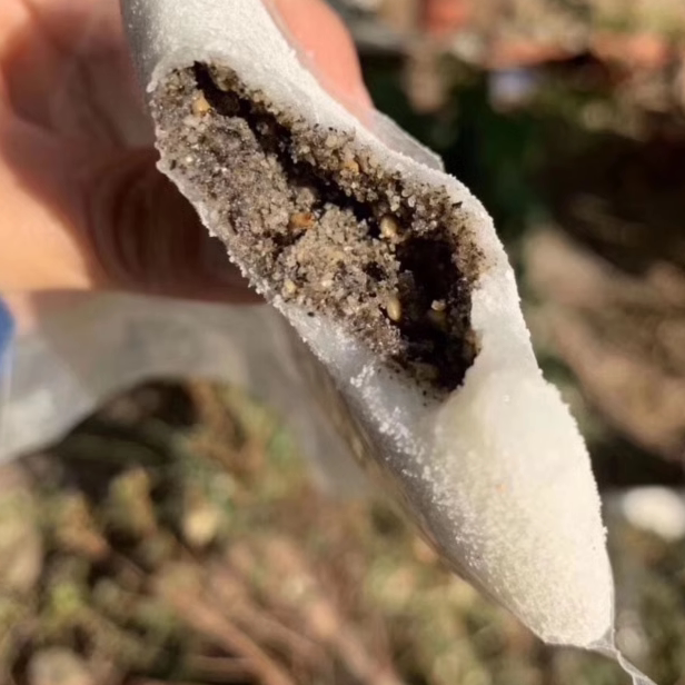 手工麻糍麻薯豆沙芝麻馅麻糍手打糯米麻糍