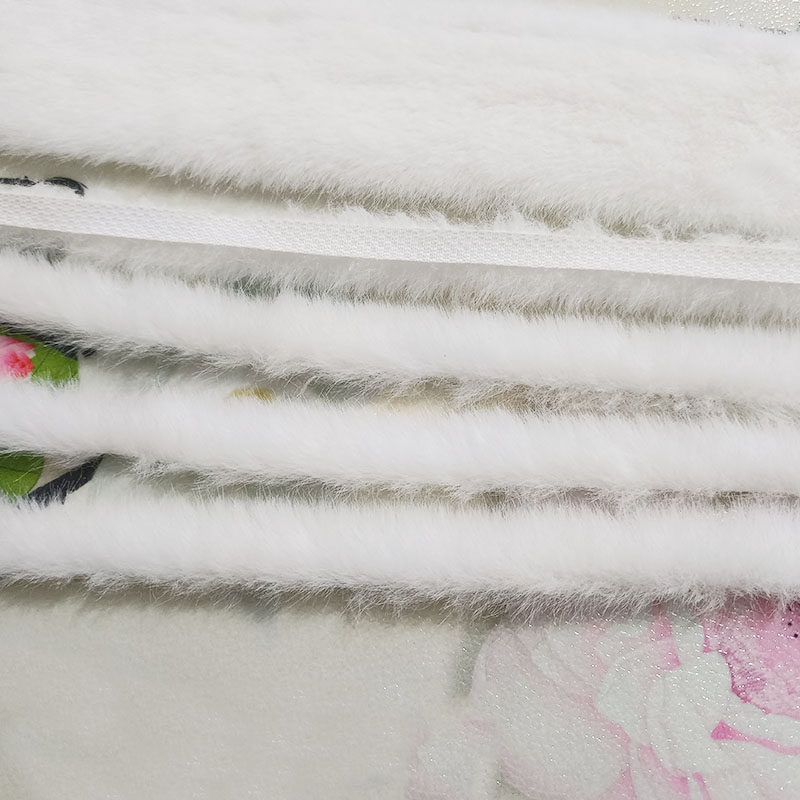 diy手工串珠兔子灯仿水貂毛包边