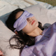 朵朵可可25春夏季 新款 纯棉贡缎印花睡眠遮光透气疲劳护眼眼罩