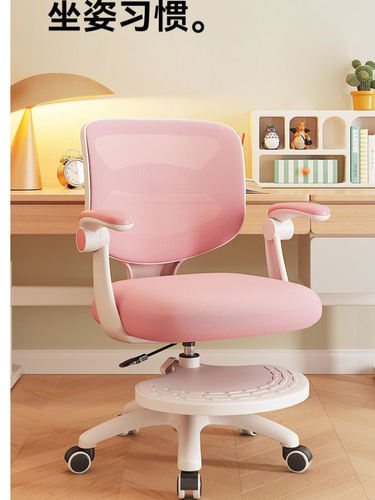 易松人体工学椅舒适学习椅可升降学生写字台椅可调节座椅