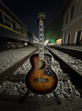 sj200 蜂鸟 西部迪伦君王复刻全单民谣吉他