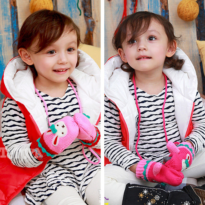 Gants pour enfants en de laine - Ref 2147837 Image 1
