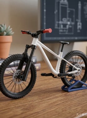 定制3D打印 TX529 硬尾山地车模型1:9 仿真自行车摆件可动仿真