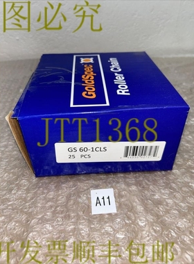 原装供应24  - Goldspec GS 60-1CLS 滚轮链连接器链接 ????