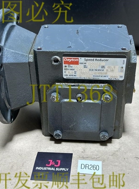 原装供应- Dayton C 面直角统计机 4Z294 A 40:1 .5Hp 44RPM 输出