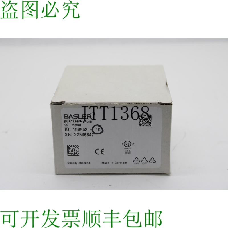 原装供应Basler puA1280-54um CS - 安装 / 1/3