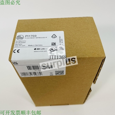 原装供应IFM PI-025-REA01-MFRKG/US/ /P / PI1703 传感器