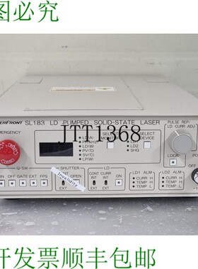 原装供应LASERFRONT SL183 LD PUMPED 实心激光器 4W LD 控制器 S