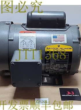 原装供应新  Baldor L3405 工业电机 1/3Hp 3450Rpm 115/208-230V