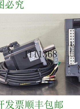 原装供应三菱交流伺服驱动器 MR-J3-70BGA, MOTOR HF-KP73 750W